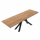 Extendable Dining Table Up to 300 cm in Laminate Made in Italy - Settimmio Viadurini