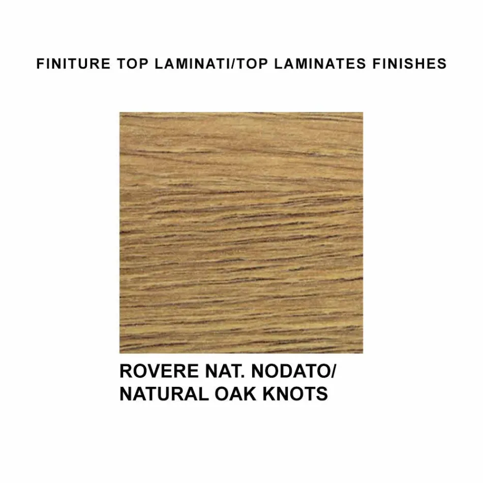 Extendable Dining Table Up to 300 cm in Laminate Made in Italy - Settimmio Viadurini