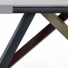 Dining Table Extendable up to 450cm in Laminate Made in Italy - Salentino Viadurini