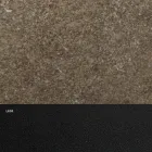 Dining Table with Barrel Top in HPL Laminate Made in Italy - Grotta Viadurini