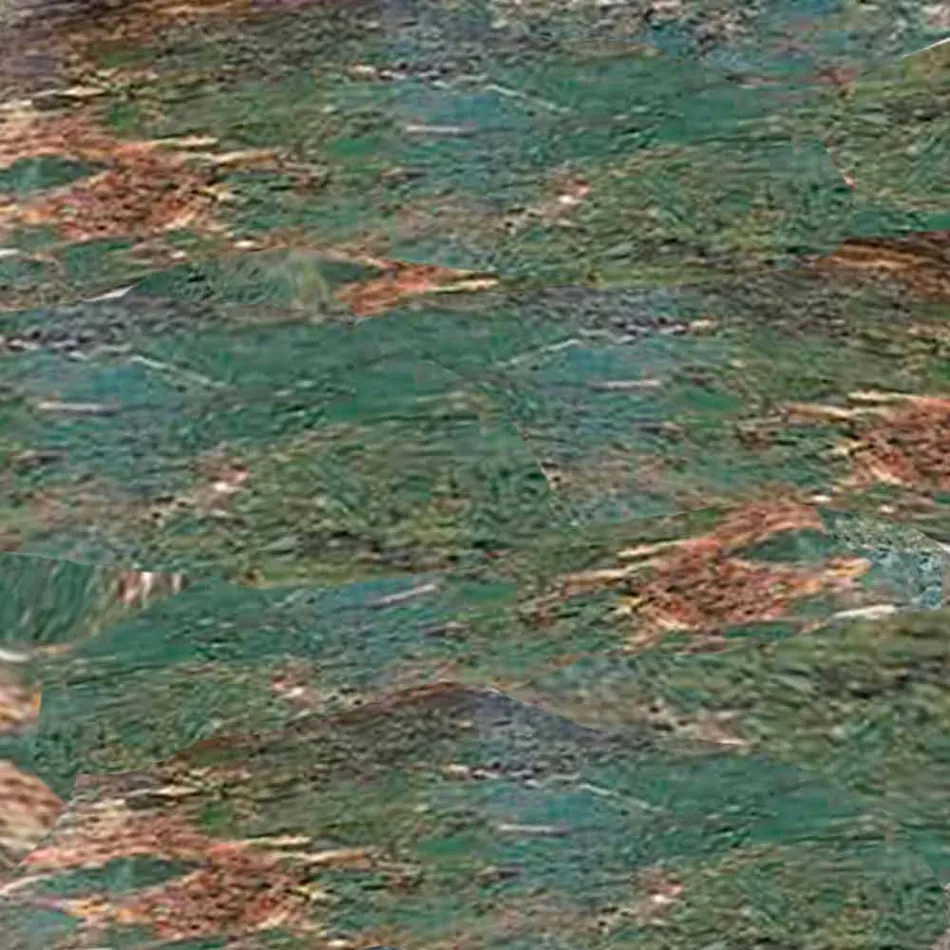 Modern Design Dining Table in Gres and Ash Made in Italy - Charol Viadurini