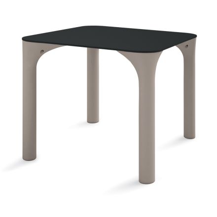 Hpl Dining Table with Polyethylene Legs Made in Italy - Glen Viadurini
