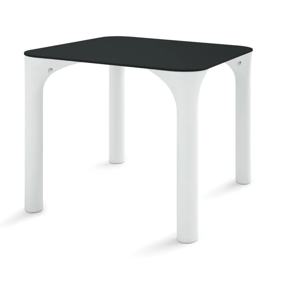 Hpl Dining Table with Polyethylene Legs Made in Italy - Glen Viadurini