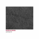 Dining Table in Laminam and Painted Metal Made in Italy - Efisto Viadurini