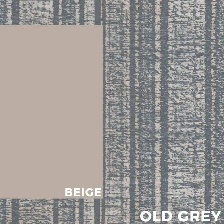 Modern Design Outdoor Wood and Aluminum Dining Table - Ganges Viadurini