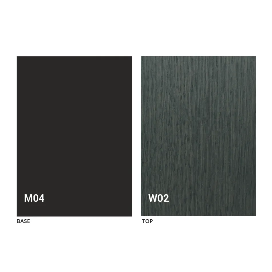 Round Extendable Dining Table with Wooden Top Made in Italy - Crodino Viadurini