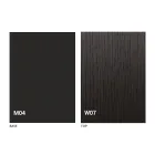 Round Extendable Dining Table with Wooden Top Made in Italy - Crodino Viadurini