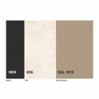 Round Extendable Dining Table in Laminam Ceramic Made in Italy - Lupetto Viadurini