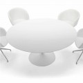 Round Dining Table with Laminated Top Made in Italy – Dollars