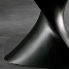 Modern design ceramic glass table made in Italy, Clark Viadurini