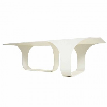 Modern design table produced in Italy, Mirabello Viadurini