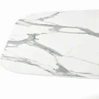 Fixed Barrel Table with Laminate Top Made in Italy - Settimmio Viadurini