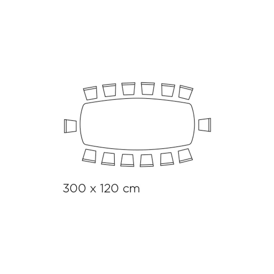 Fixed Table with Polished Silver Onyx Ceramic Top Made in Italy - Grotta Viadurini