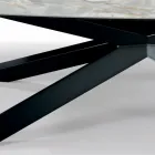 Fixed Ceramic Table in Different Finishes and Sizes Made in Italy - Grotta Viadurini