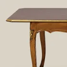 Extendable Wooden Table 280 cm Classic Style Made in Italy - Majesty Viadurini
