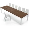 Venereed Wood Extendable Table up to 325 cm Made in Italy – Settanta
