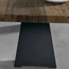 Design solid wood table made in Italy Zerba Viadurini