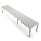 Extendable Melamine Wooden Table up to 470 cm Made in Italy – Gordito Viadurini