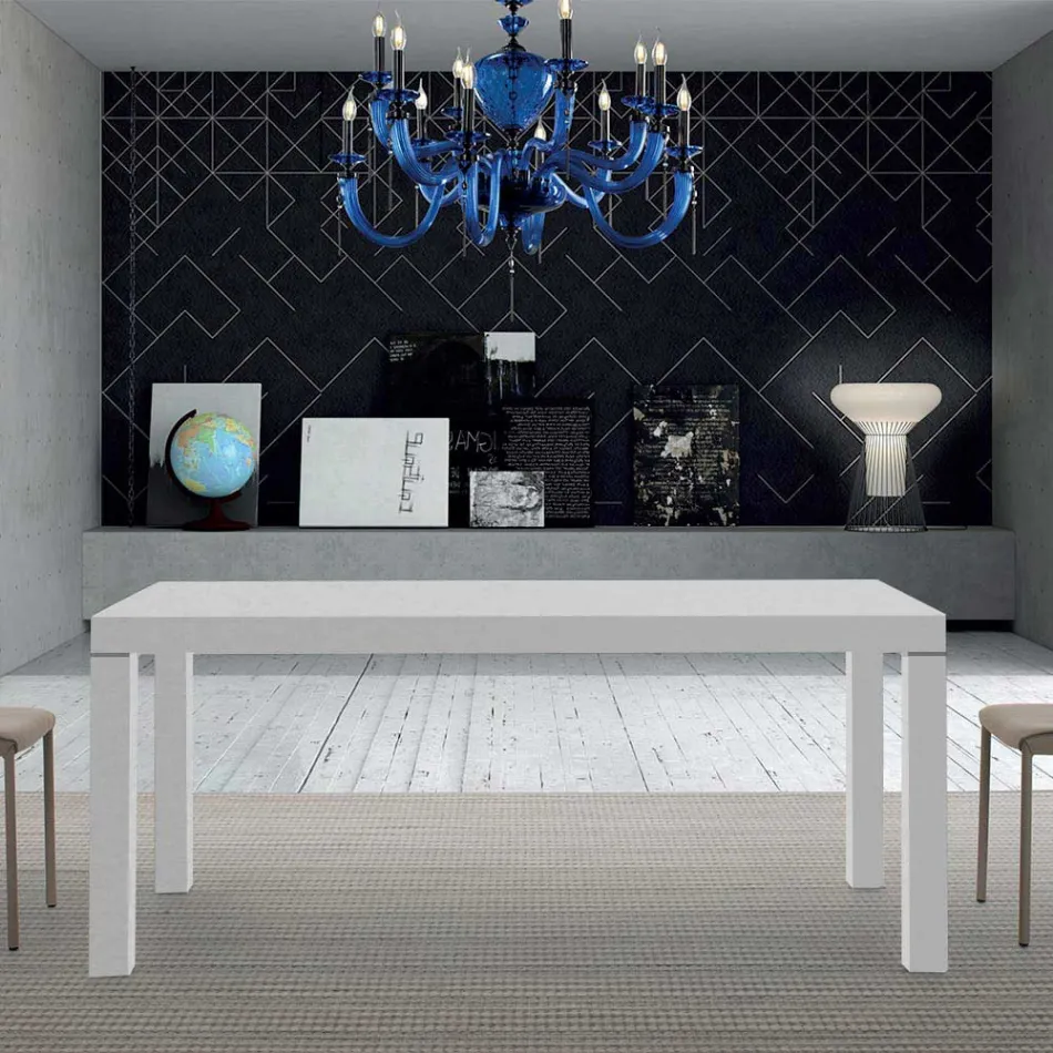 Extendable Melamine Wooden Table up to 470 cm Made in Italy – Gordito Viadurini