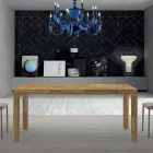Extendable Melamine Wooden Table up to 470 cm Made in Italy – Gordito Viadurini