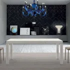 Extendable Melamine Wooden Table up to 470 cm Made in Italy – Gordito Viadurini