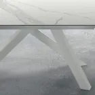 Modern Extendable Table up to 278 cm in Ceramic Made in Italy - Settimmio Viadurini