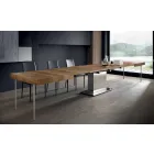 Modern Extendable Table Up to 480 cm in Wood Made in Italy - Michael Viadurini