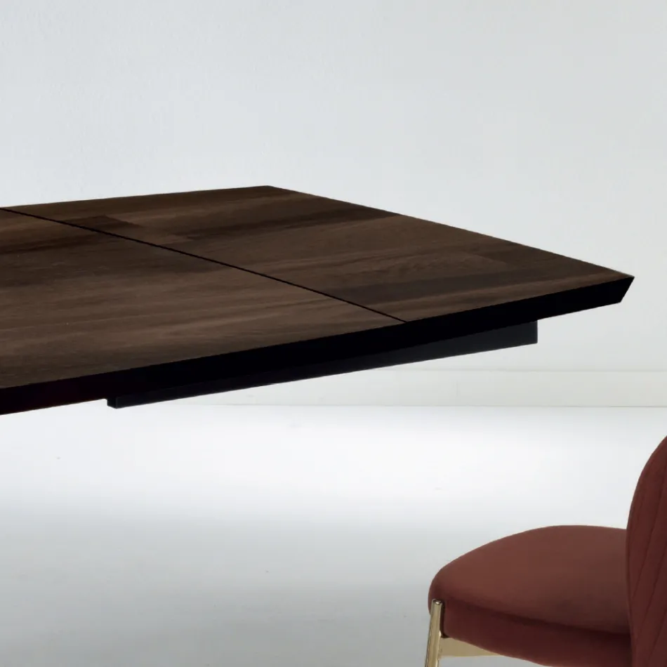 Extendable Dining Table up to 300 cm in Oak Made in Italy - Antonino Viadurini