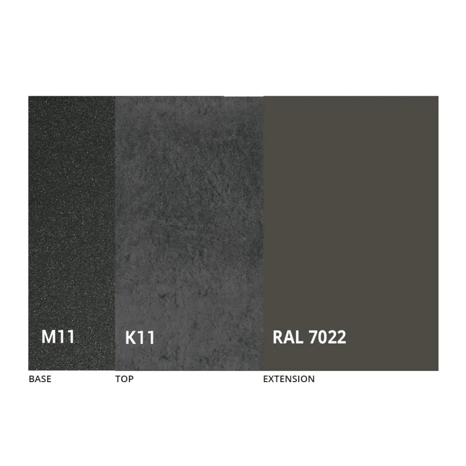 Round Dining Table with Extendable Top to 180 cm Made in Italy - Muschio Viadurini