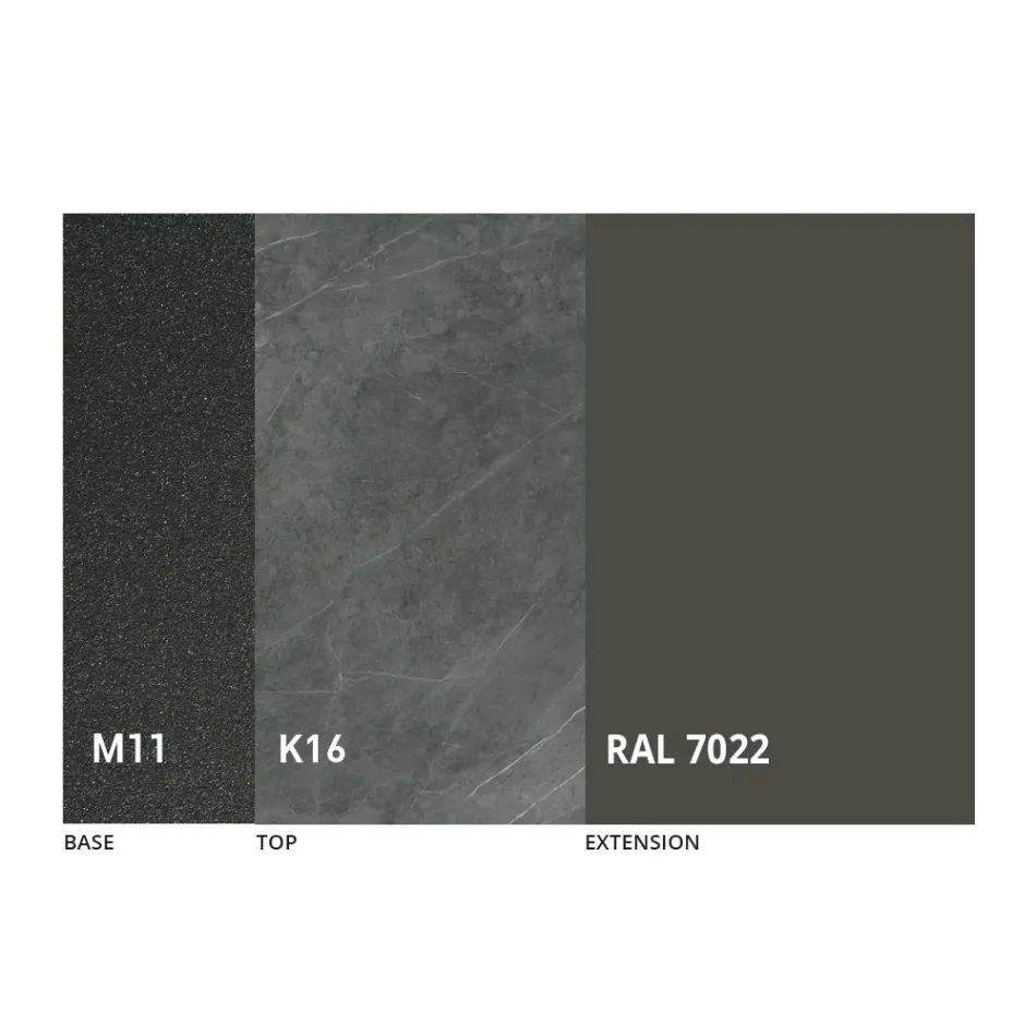 Round Dining Table with Extendable Top to 180 cm Made in Italy - Muschio Viadurini