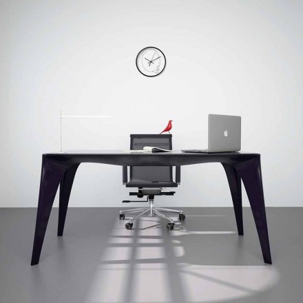 Modern design desk table produced in Italy, Pomarolo Viadurini
