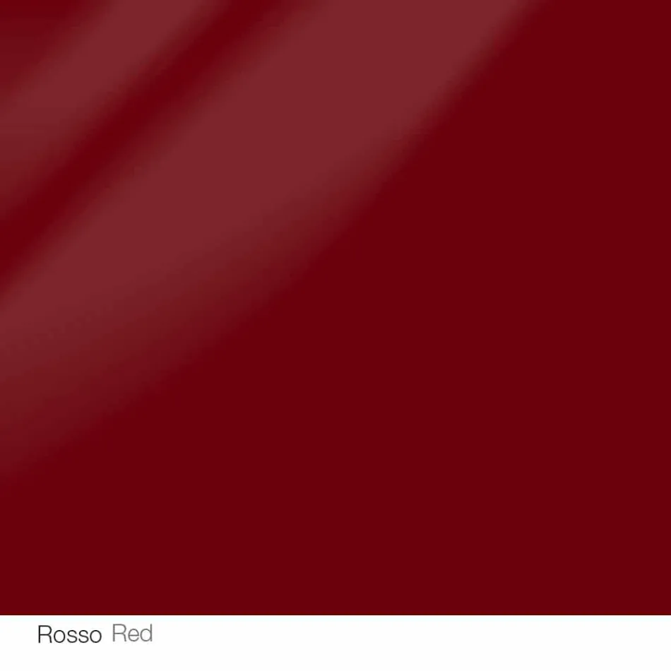 Round design table d.120 crystal top made in Italy Cristal Viadurini