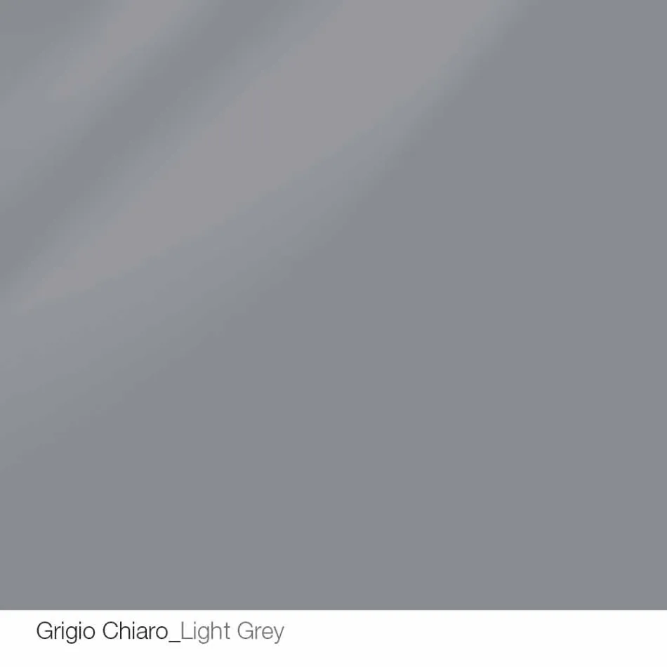 Round design table d.120 crystal top made in Italy Cristal Viadurini