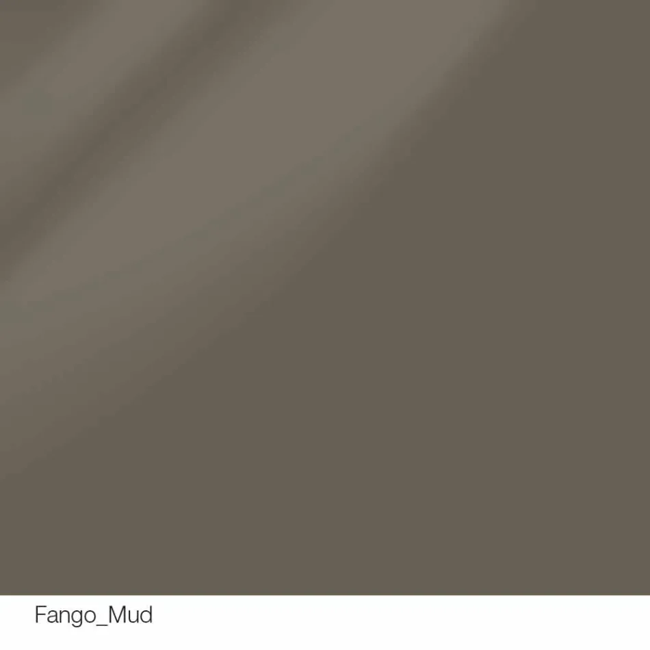 Round design table d.160 crystal top made in Italy Cristal Viadurini