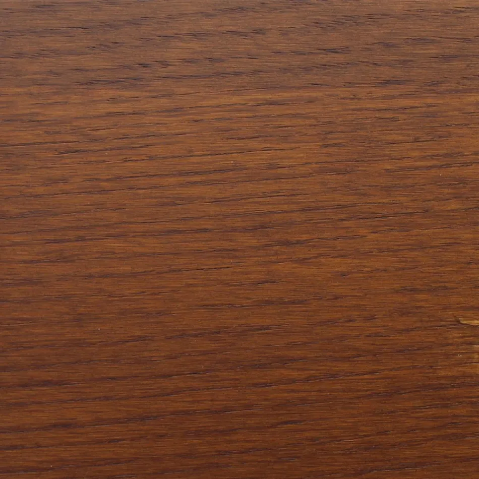 Eero Saarinen Tulip Table H 73 Round in Dark Walnut Stained Oak Made in Italy - Scarlet Viadurini