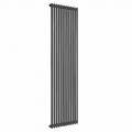 Vertical Wall Radiator in Steel Modern Design 1017 Watt - Zigolo