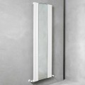 Design Vertical Bathroom Radiator in Steel with 587 W Mirror - Picchio