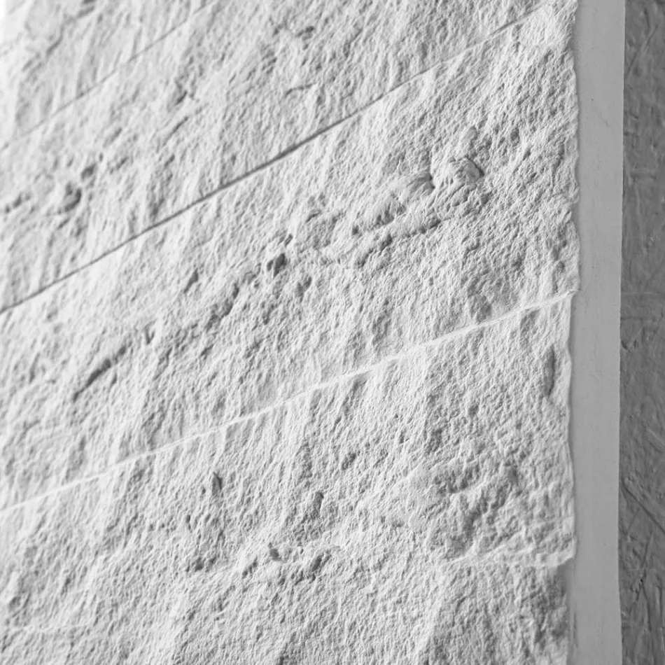 Decorative radiator with hydraulic system in Italian marble powder - Terraa Viadurini