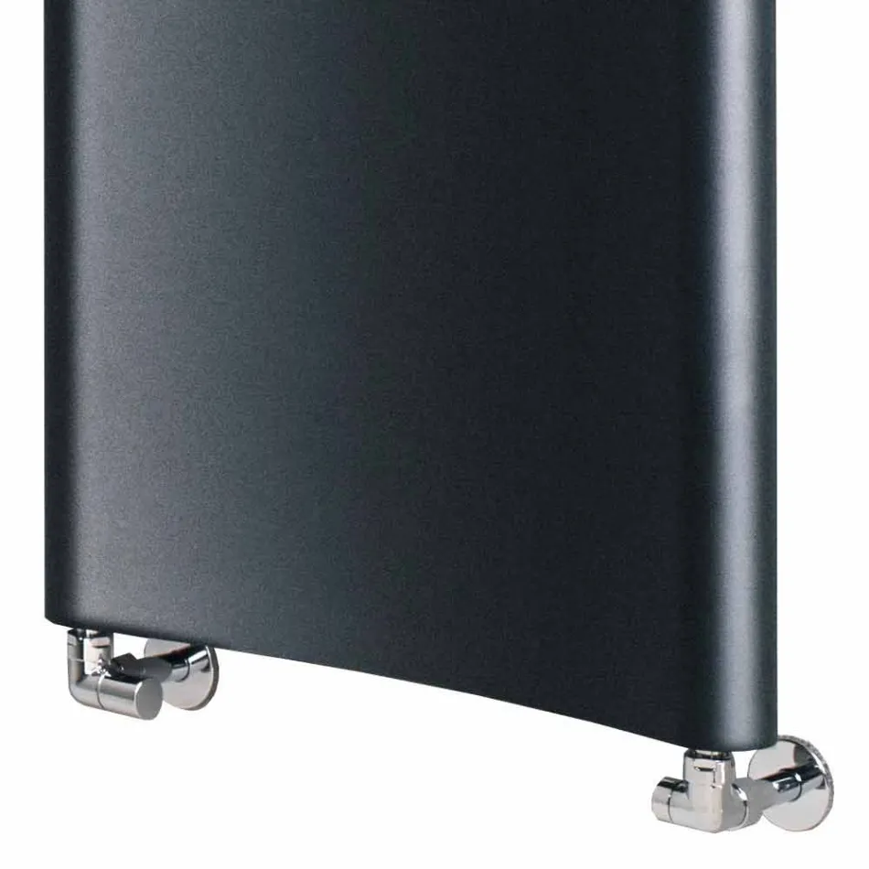 Vertical Hydraulic Design Radiator in Aluminum up to 1061 Watt - Bent Viadurini