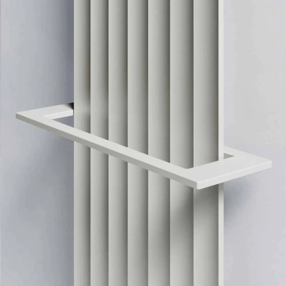 Electric Wall Radiator Design in Modern Aluminum 1000 W - 100 Lines Viadurini