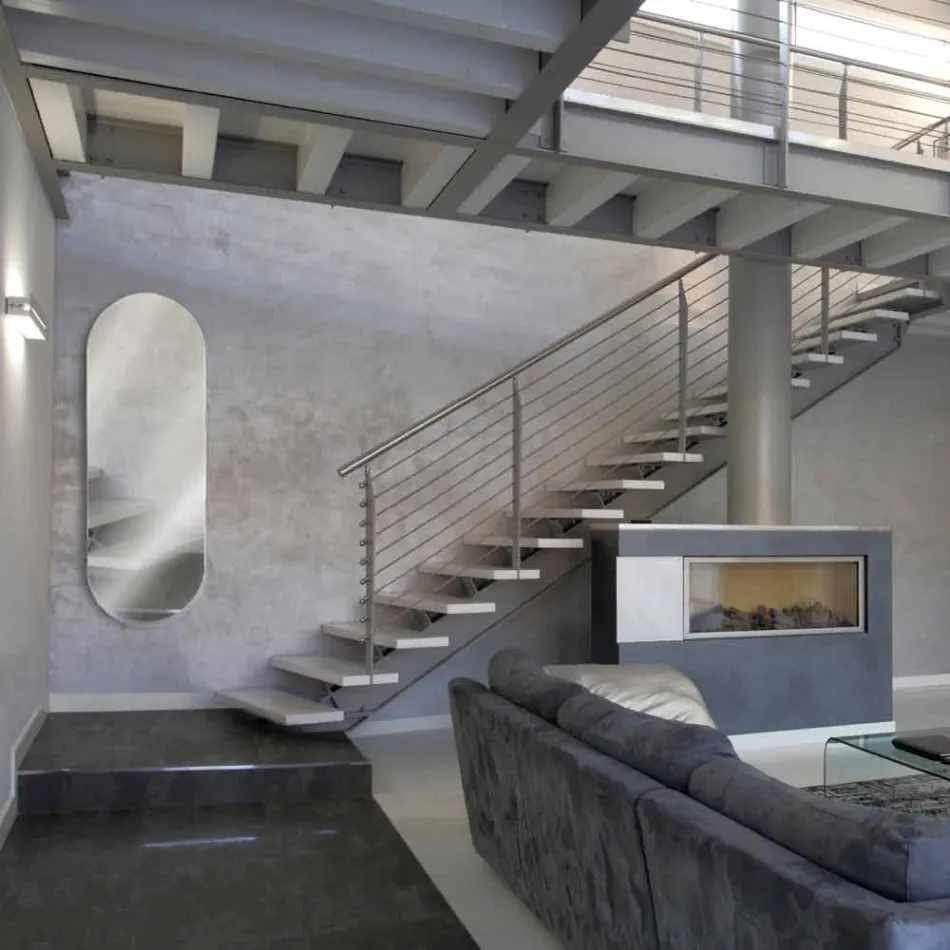 Electrically-heated mirrored heating system up to 1500 Watt Brian Viadurini