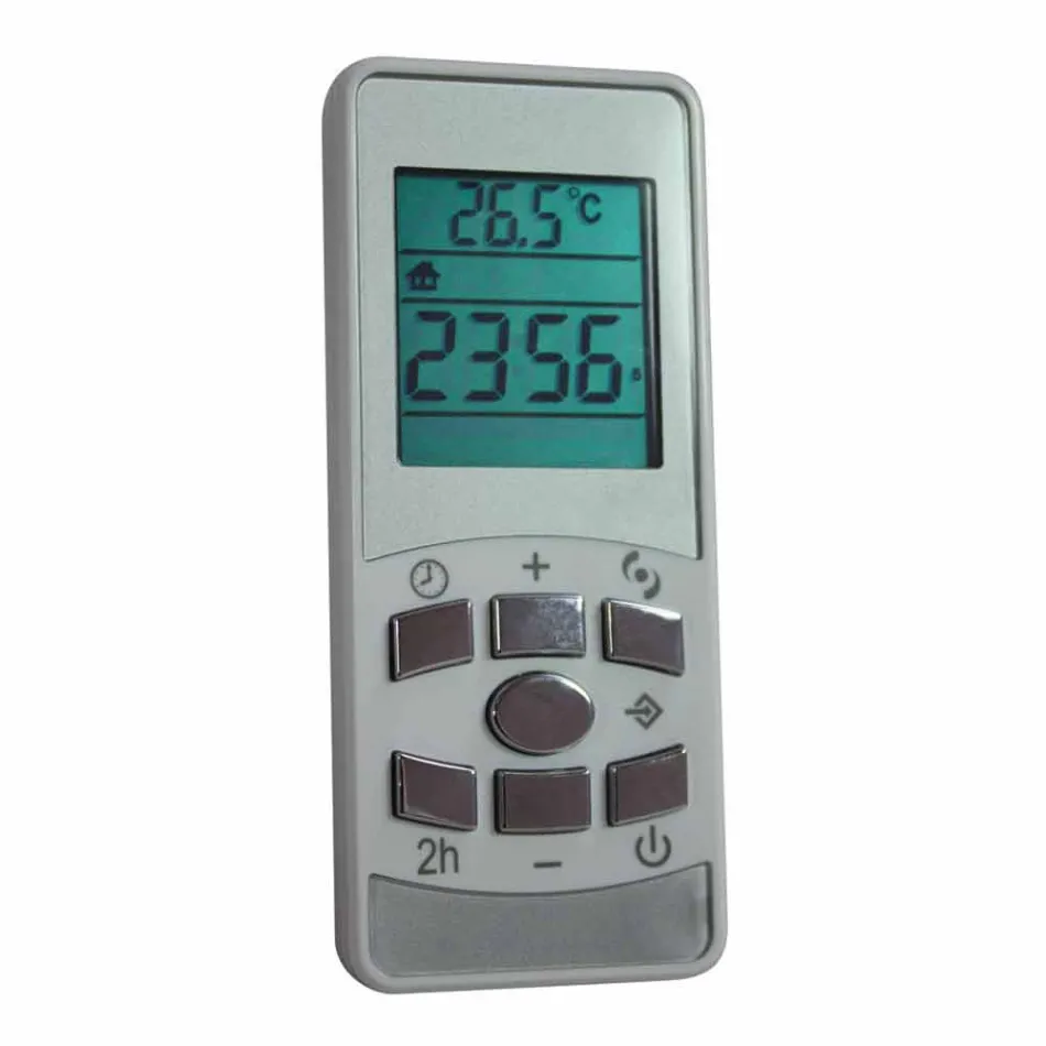 Electrically-heated mirrored heating system up to 1500 Watt Brian Viadurini