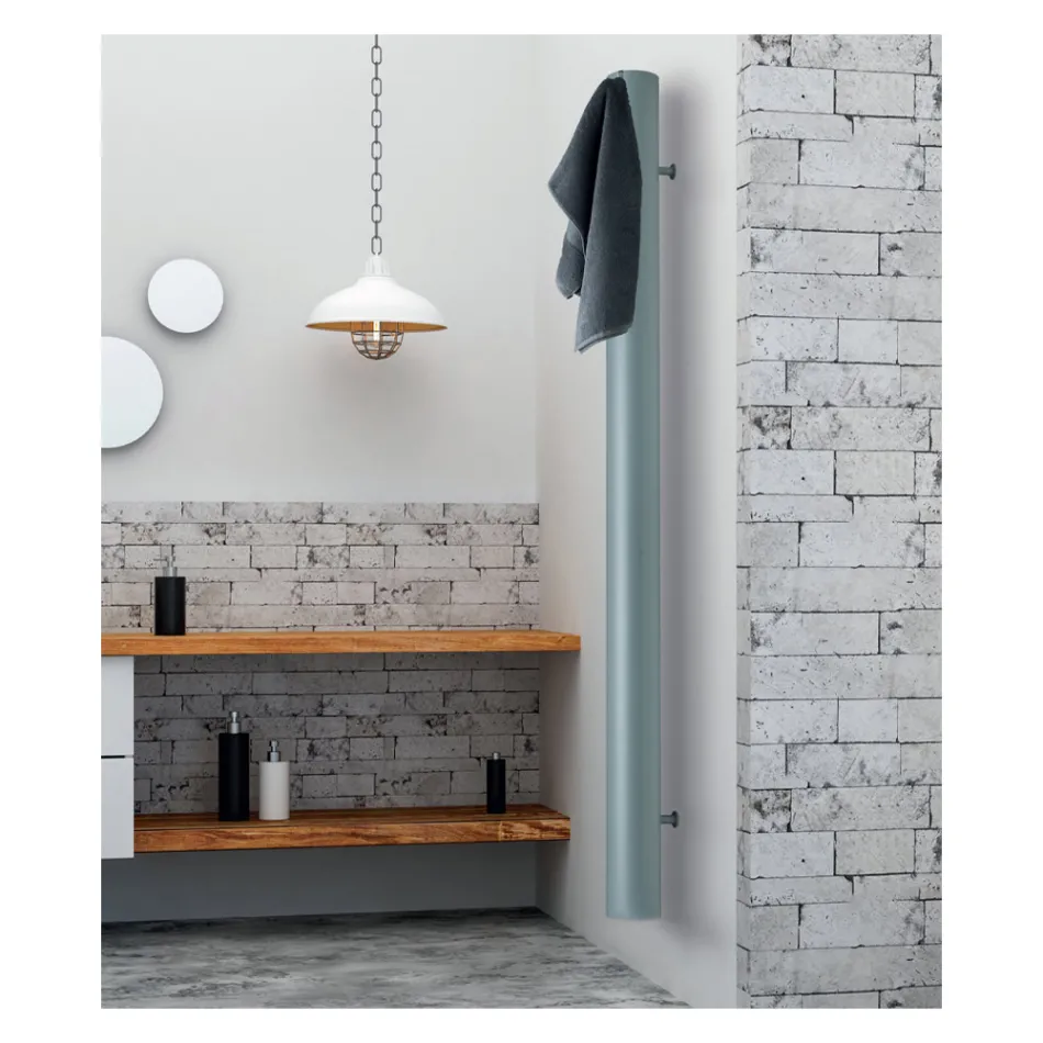 Electric Radiator Made of Aluminum Tube Made in Italy - Pandoro Viadurini