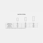 Electric design thermal design mirror finish up to 1500W Barry Viadurini