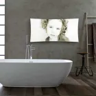 Design electric thermal design with Barry tempered glass photo Viadurini