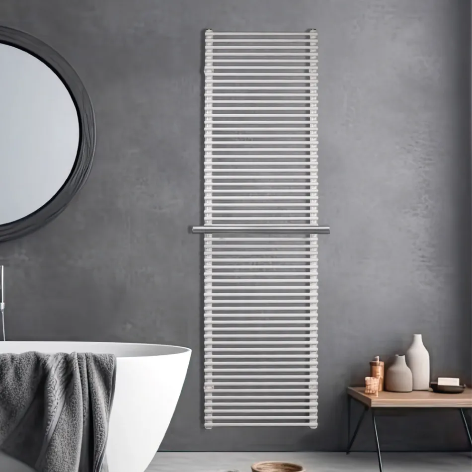 Electric Steel Radiator in Various Sizes Made in Italy - Brace Viadurini