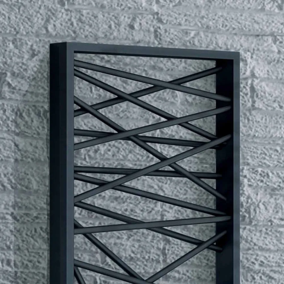 Steel electric heating, metropolitan style Mikado Scirocco H Viadurini