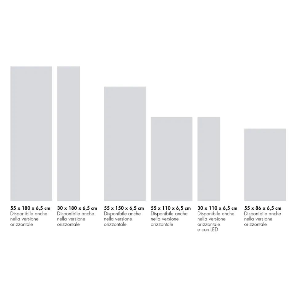 Electric Radiator in Italian Marble Powder Corten Effect - Lines Viadurini