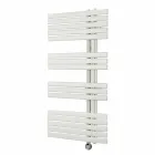 Modern Design Wall-Mounted Electric Radiator for Bathroom 400 W - Peacock Viadurini