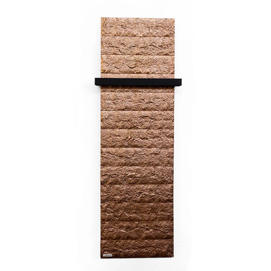 Hybrid radiator up to 1400 Watt in Italian marble powder - Terraa Viadurini